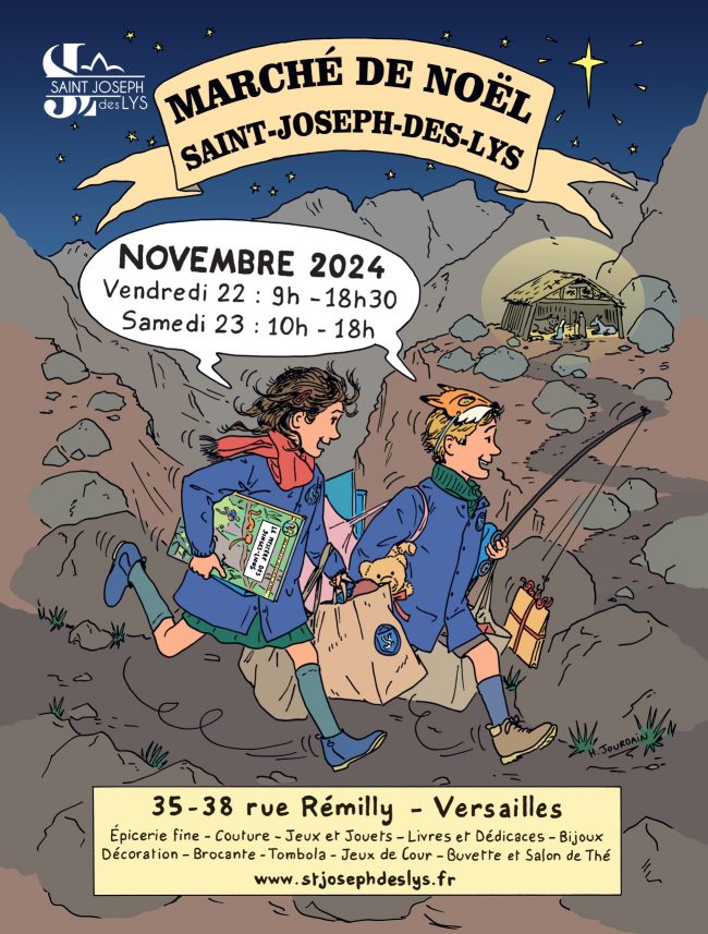 Affiche SJL MarchéNoël 2024 VDEF